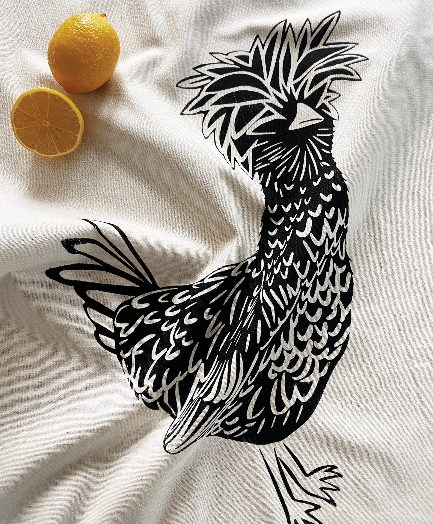 Polish Chicken 100% Cotton Tea Towel
