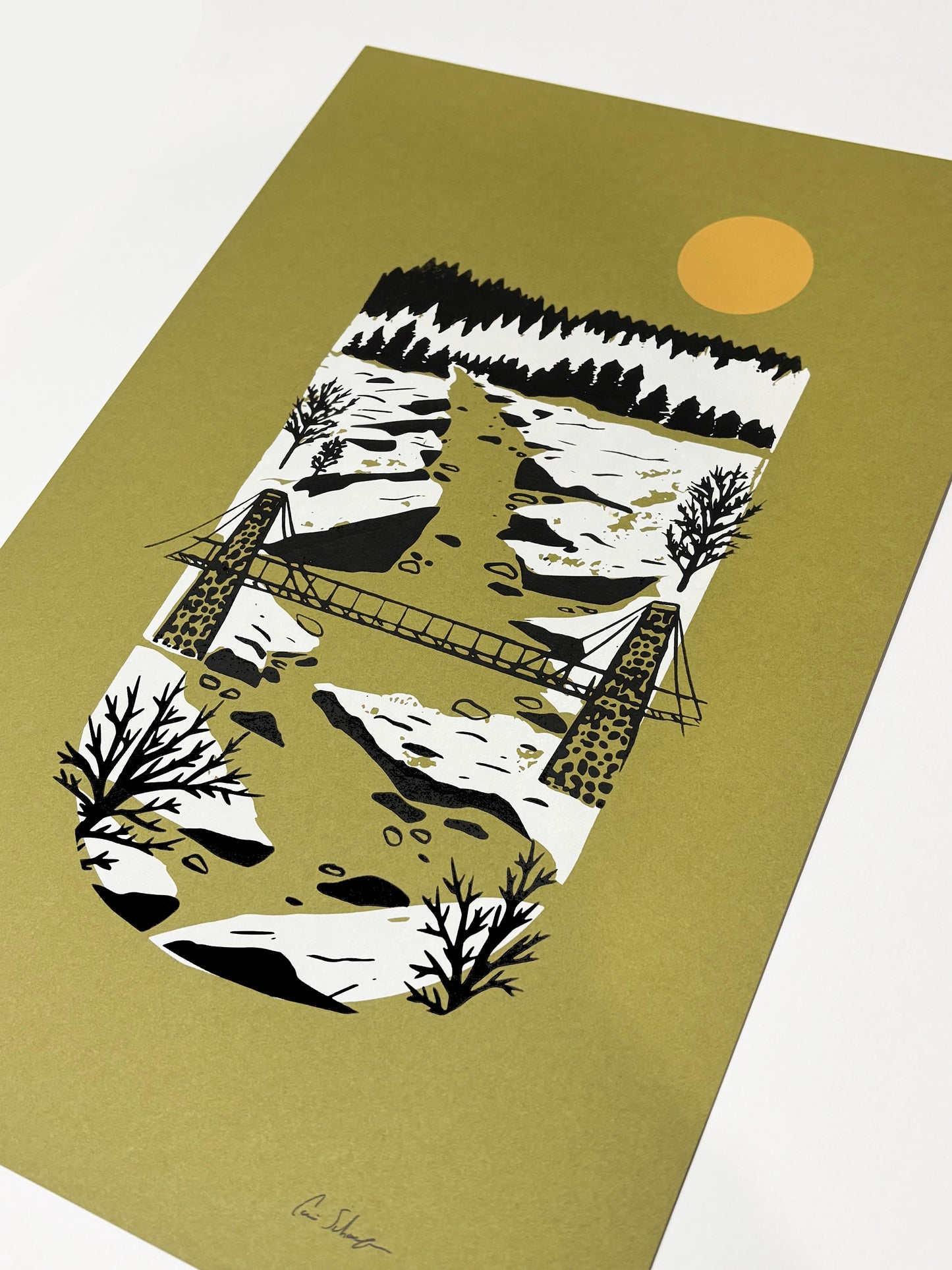 Jay Cooke State Park | Silk Screen Print | 11x17