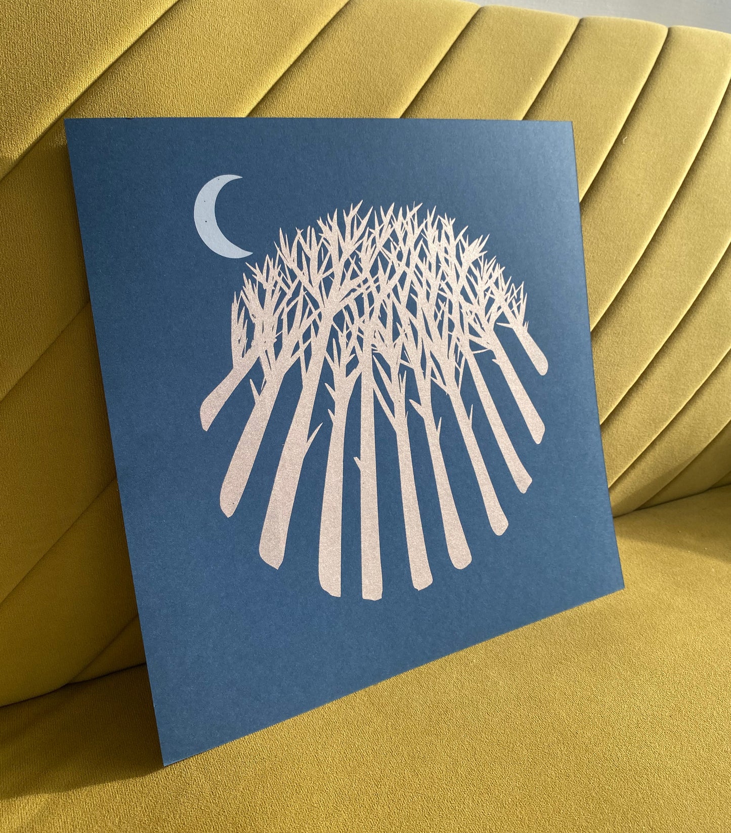 Moonlit Dance | 12"x12" Silk Screen Print
