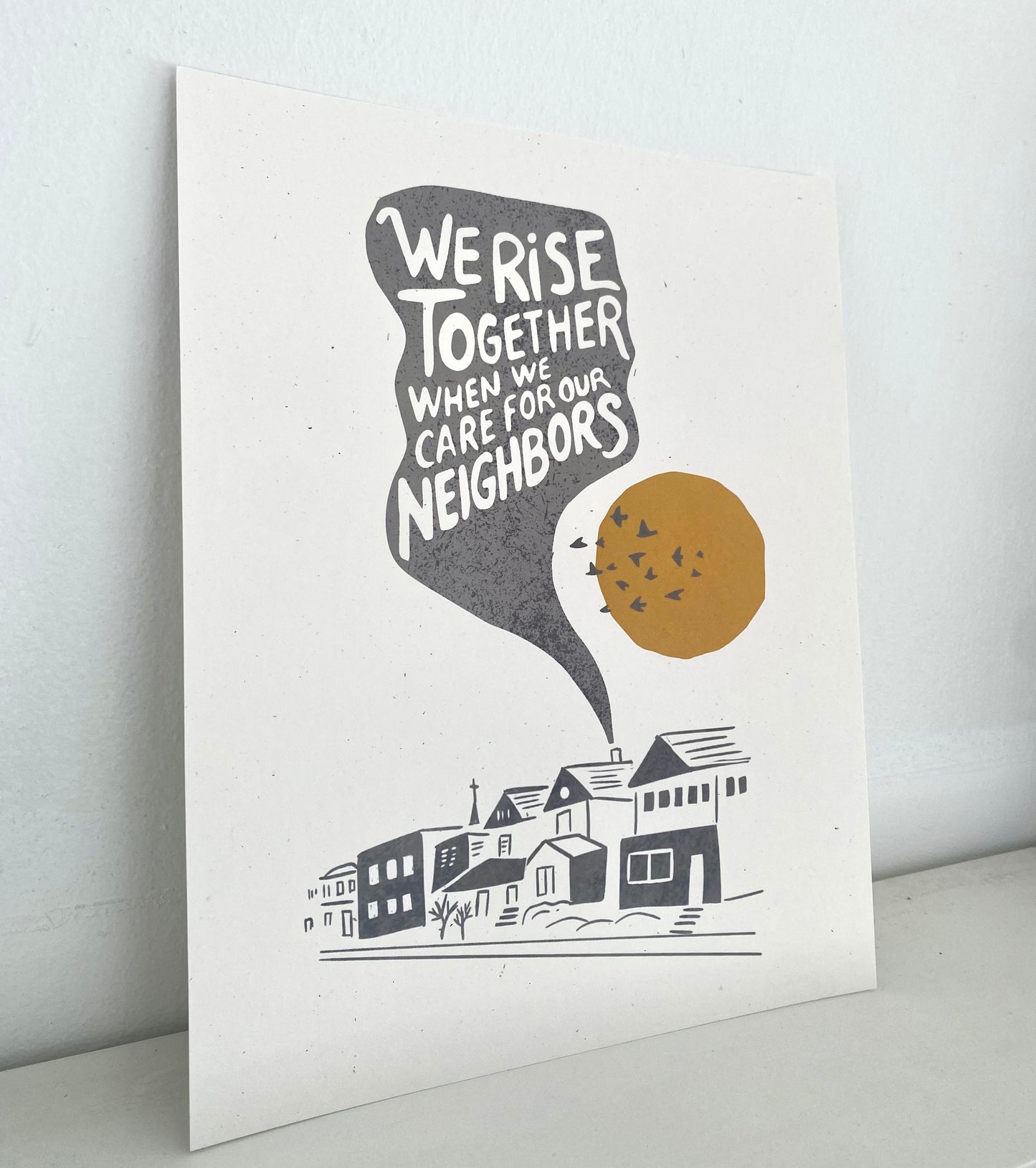 We Rise Together 8x10 Print