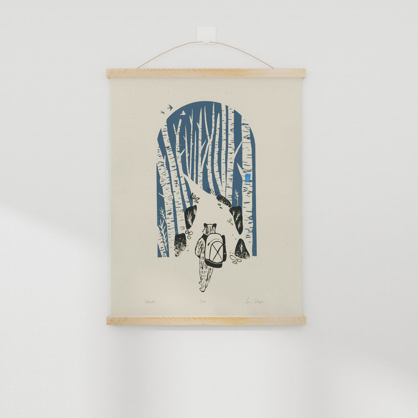 Wander | 11x14 Silk Screen Print