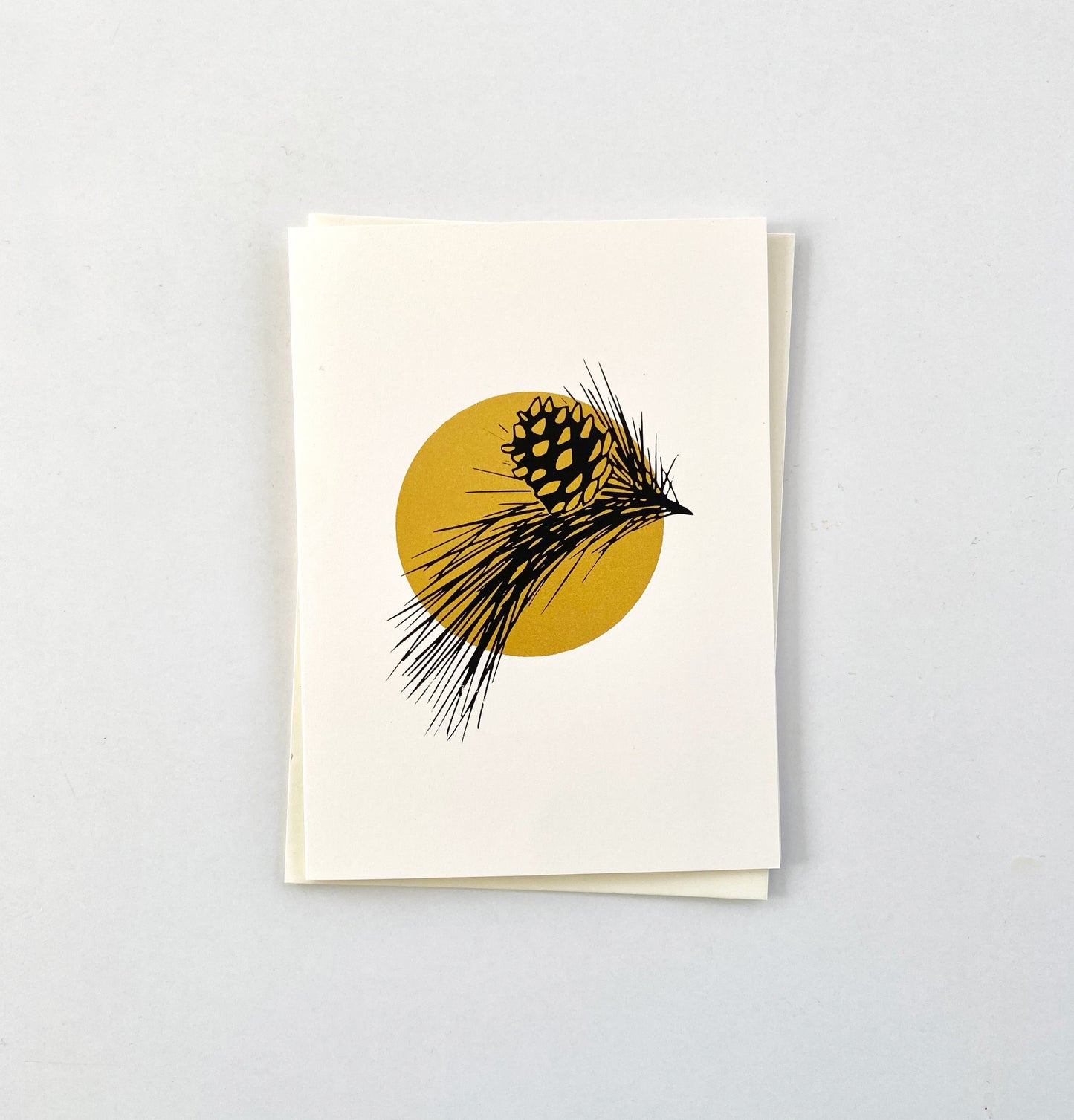 Set of two 5x7 cards | Pine Sprig & Growth