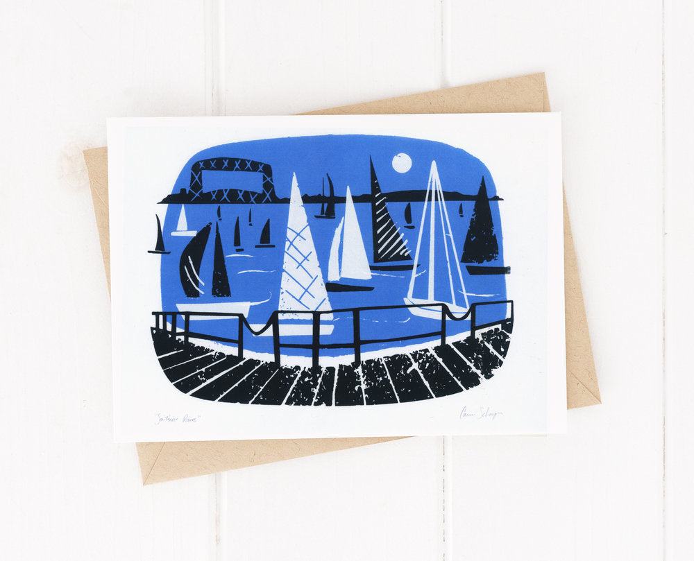 Sailboat Races | 5x7 Card