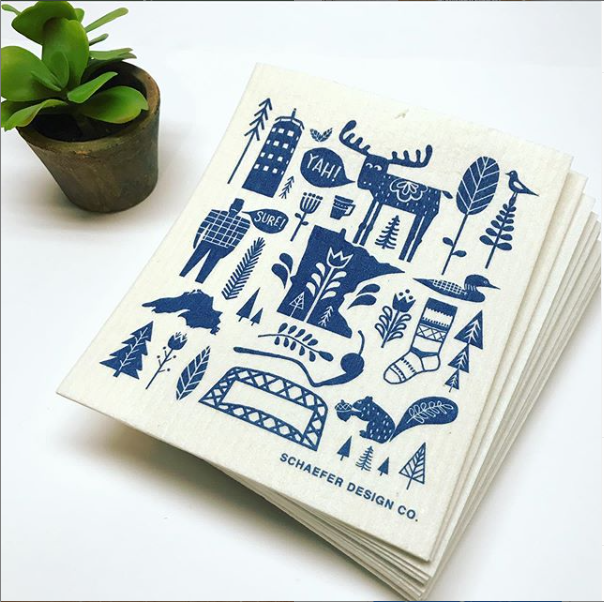 Yah! Sure! Minnesota | Swedish Dishcloth