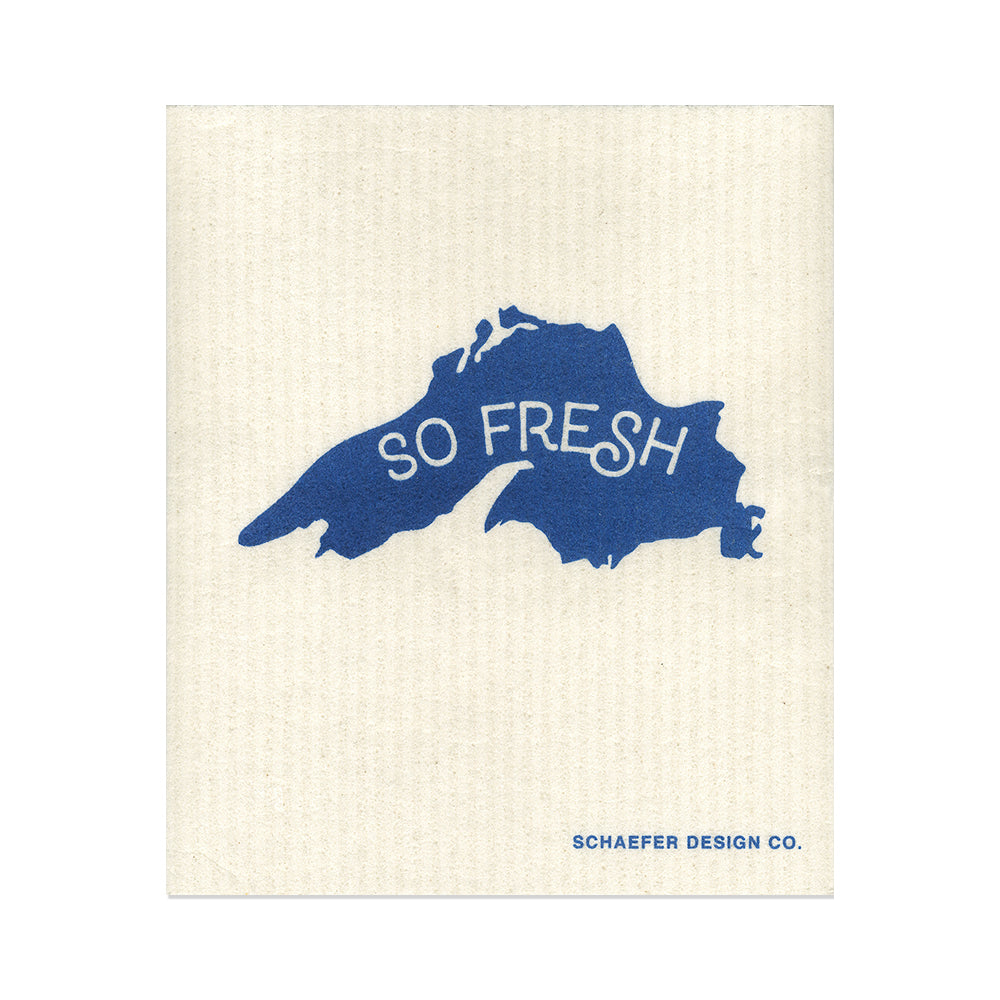 Lake Superior | So Fresh | Swedish Dishcloth