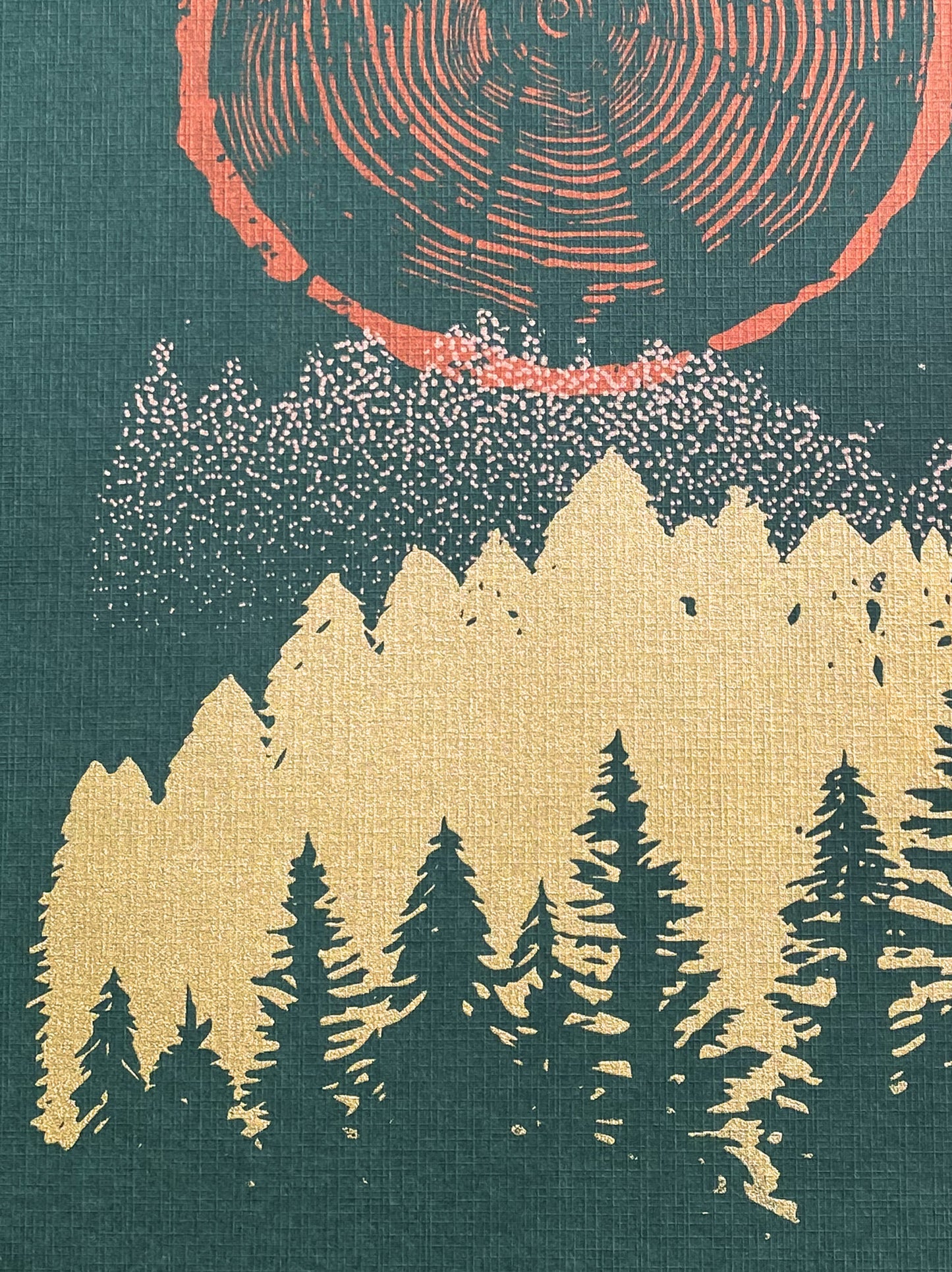 Evergreen Dawn | 11x17 Silk Screen Print
