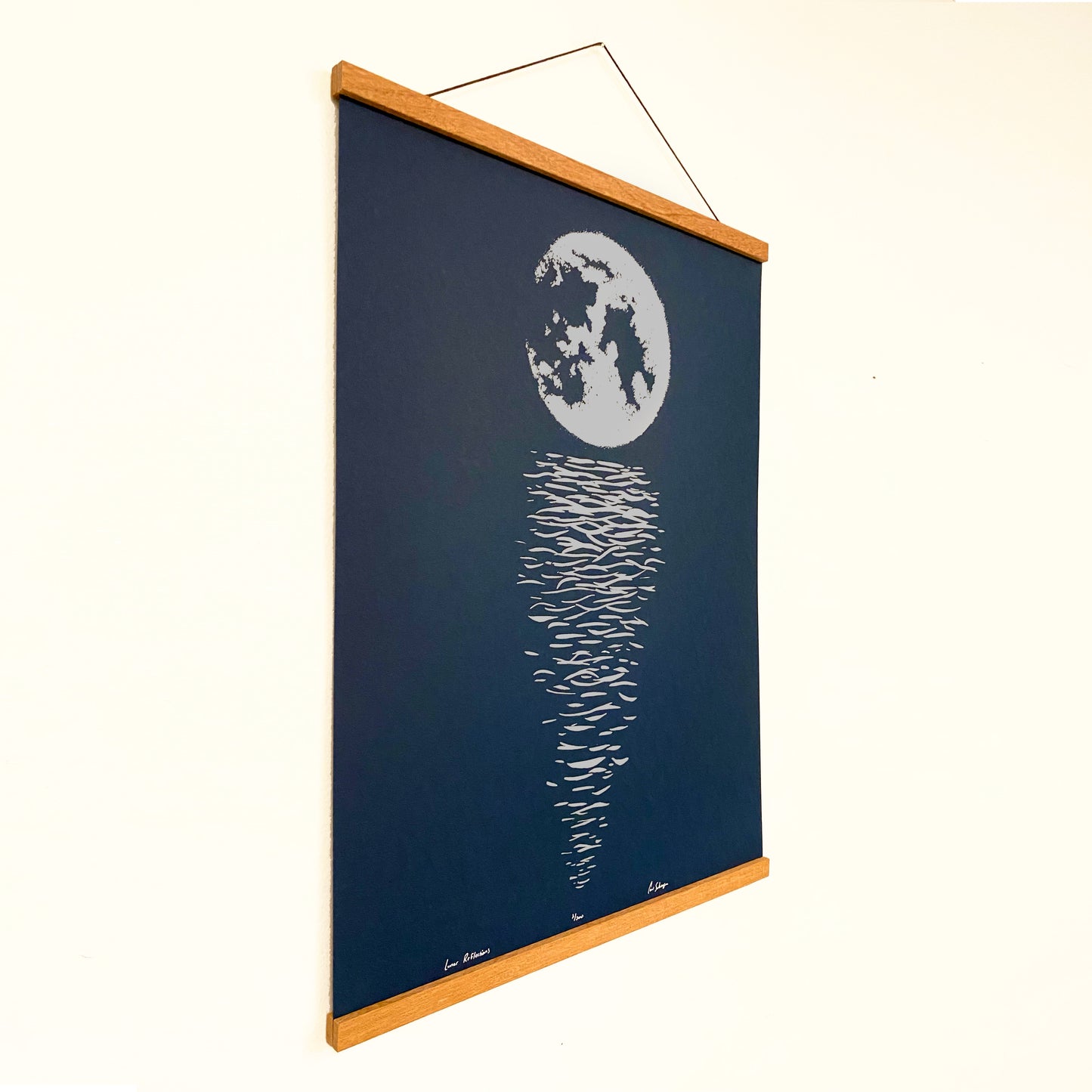 Lunar Reflections | 18"x24" Silk Screen Print