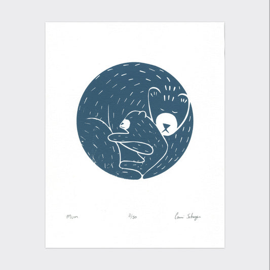 Mum | Silk Screen Print | 8x10