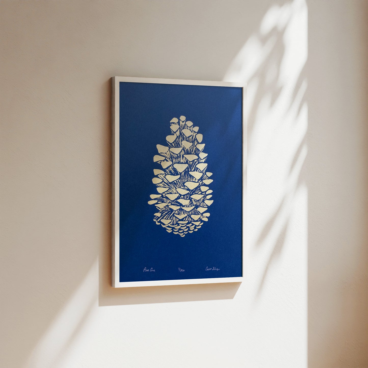 Pinecone | 11x14 Silk Screen Print